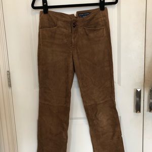 Ralph Lauren Suede Pants